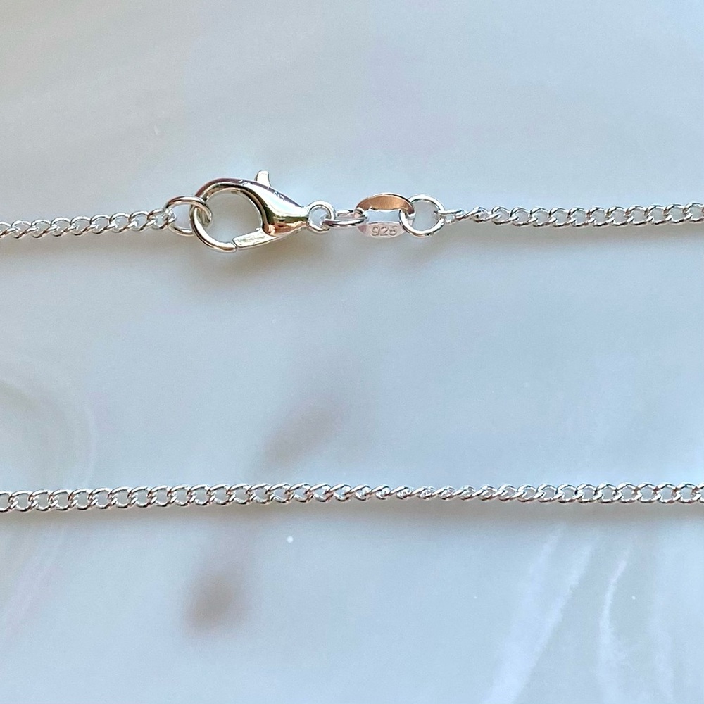 2mm regular Sterling Silver Chain Necklace - Picture 2 of 4